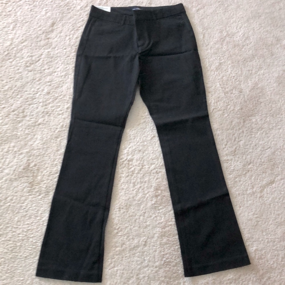 GAP Slim City Boot pants- black